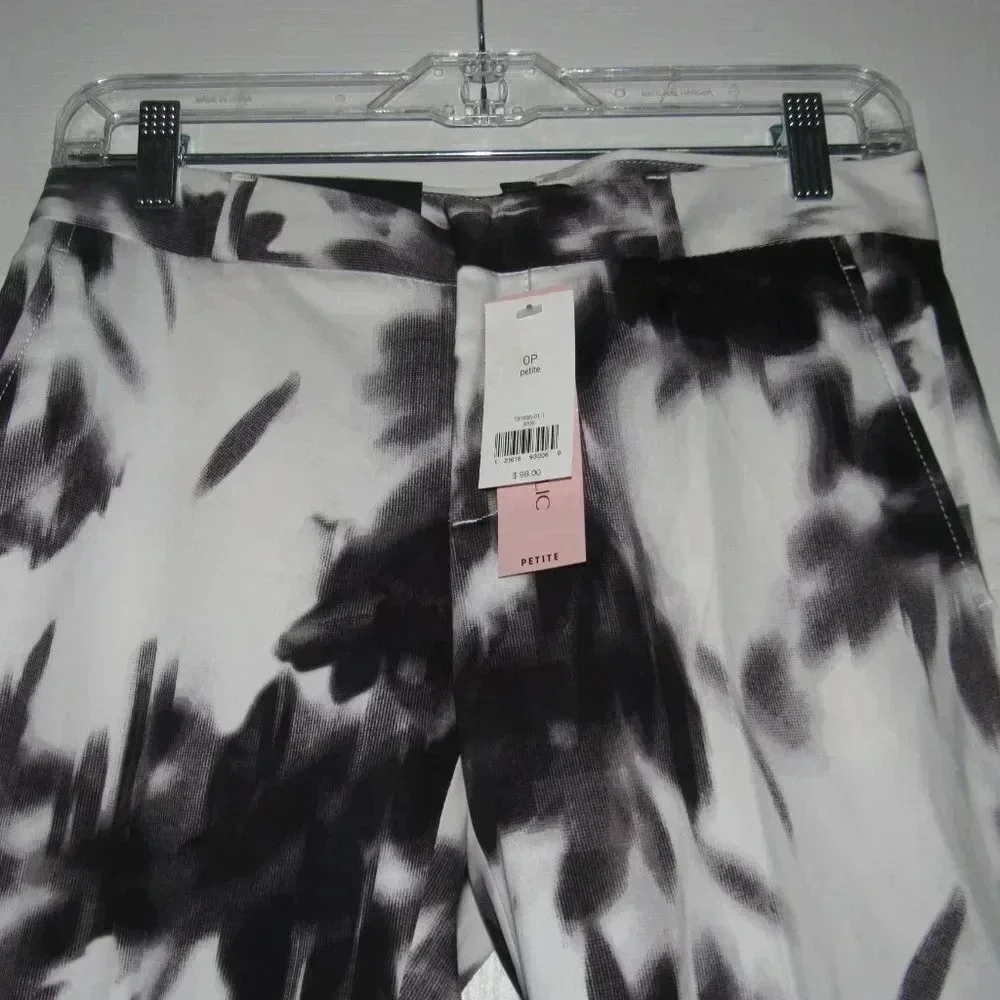 NWT BANANA REPUBLIC Ryan Mid-Rise Straight Leg Pants Size 0P